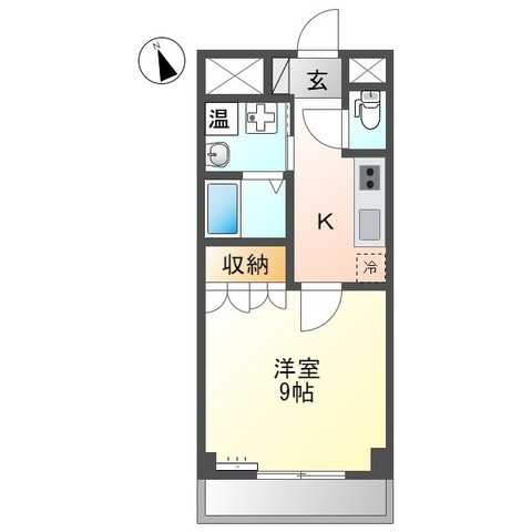 キャトル　セゾン（quatre saisons）の間取り