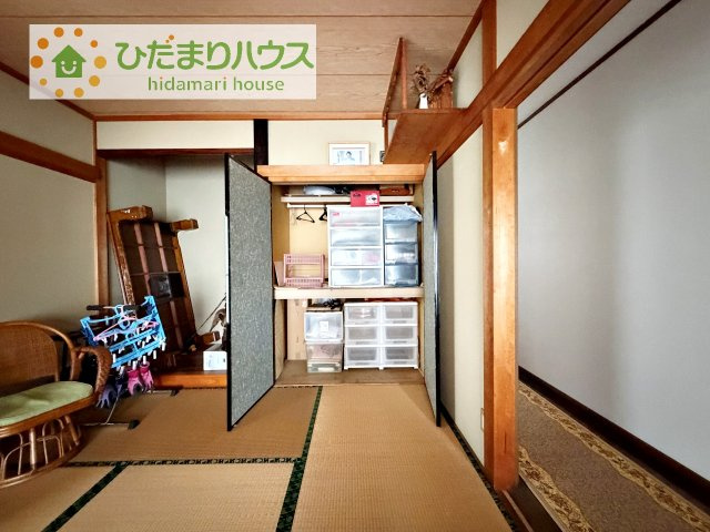 【収納】 | つくば市上横場　中古戸建 | 和室には収納スペースを備えています。布団や季節物の収納にも便利です。