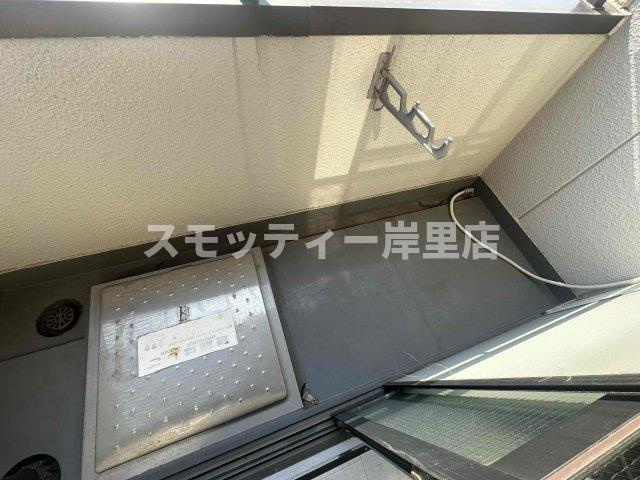 コスモレジデンス住之江のバルコニー