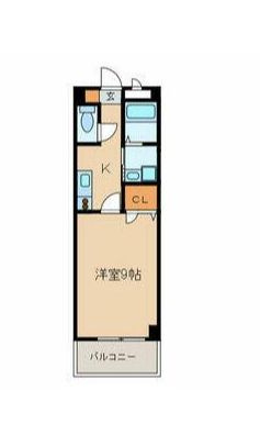 ＥＡＳＴ　ＣＯＵＲＴ妙典の間取り