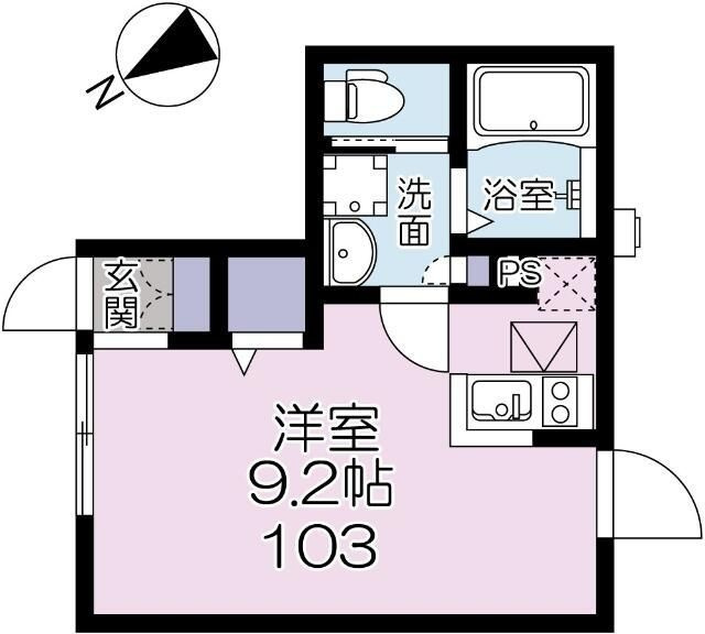 エスパーダ前野町の間取り