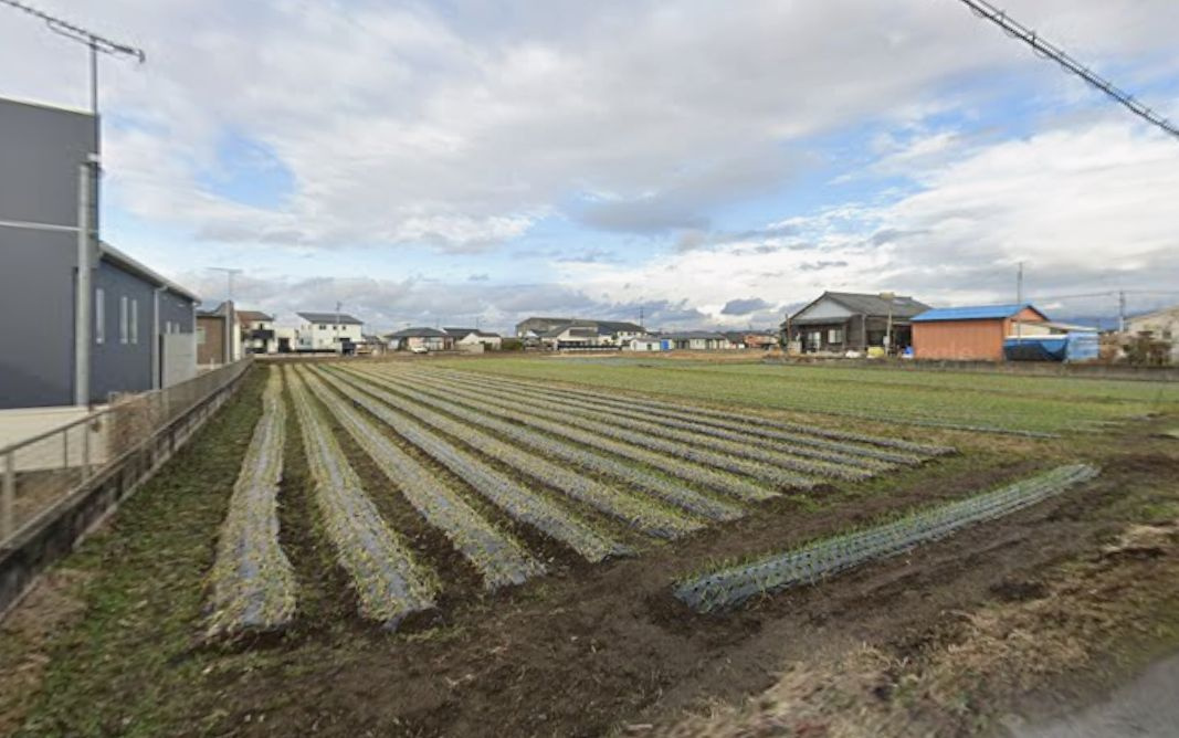 都城市金田町の売地の外観