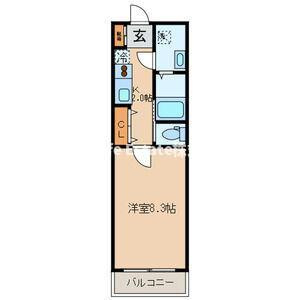 カーサ　カーロの間取り