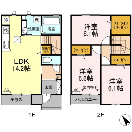 【間取り】 | ガーデンテラスグラズヘイム
