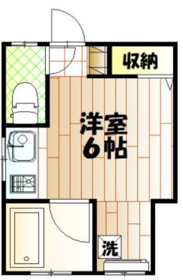 アムール阿佐ヶ谷参番館の間取り