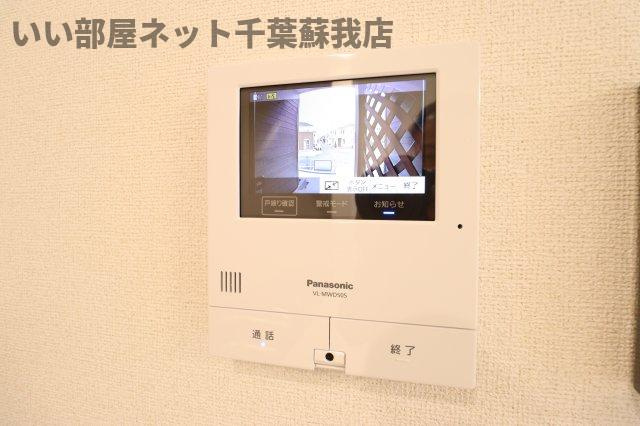 レジデンス・Ｋのセキュリティ|TVモニターホン付きでセキュリティ面も安心！