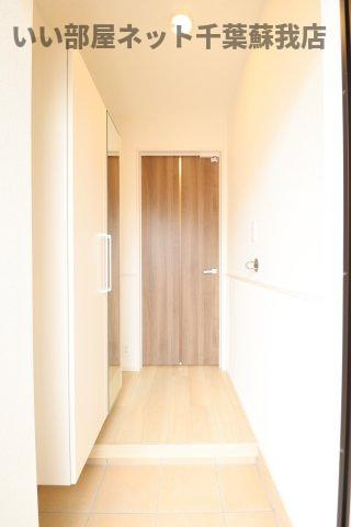 レジデンス・Ｋの玄関|ゆったりとした玄関です