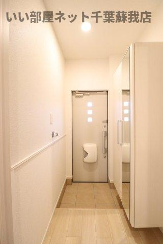 レジデンス・Ｋの玄関|シンプルで使いやすい玄関です