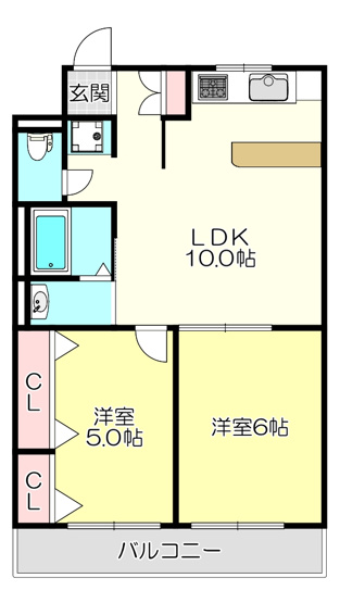 【間取り】 | 小林マンション