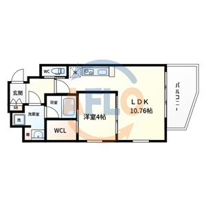 プレジオ松屋町の間取り|プレジオ松屋町　間取り