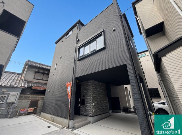 大阪市東住吉区公園南矢田　第1期　新築一戸建ての外観|安心の10年保証！外観を美しく保ち、雨水で汚れを落とします！気になることがありましたら、お気軽にお問い合わせください！