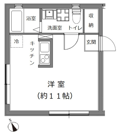 【間取り】 | ザ　コンラスト大井町