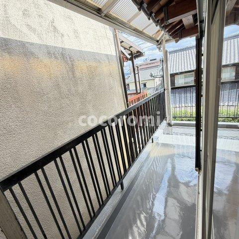 山之上北町戸建のバルコニー