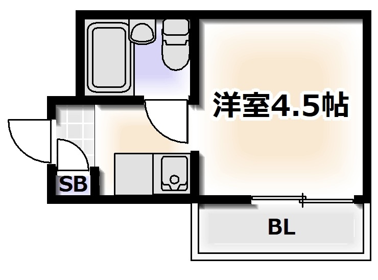 ハイムポプリの間取り