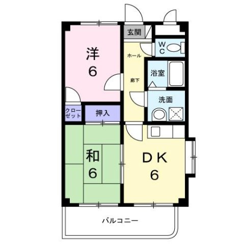 フローレンスＡＨの間取り