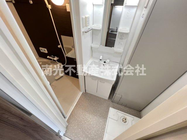 INOVE小若江の洗面所