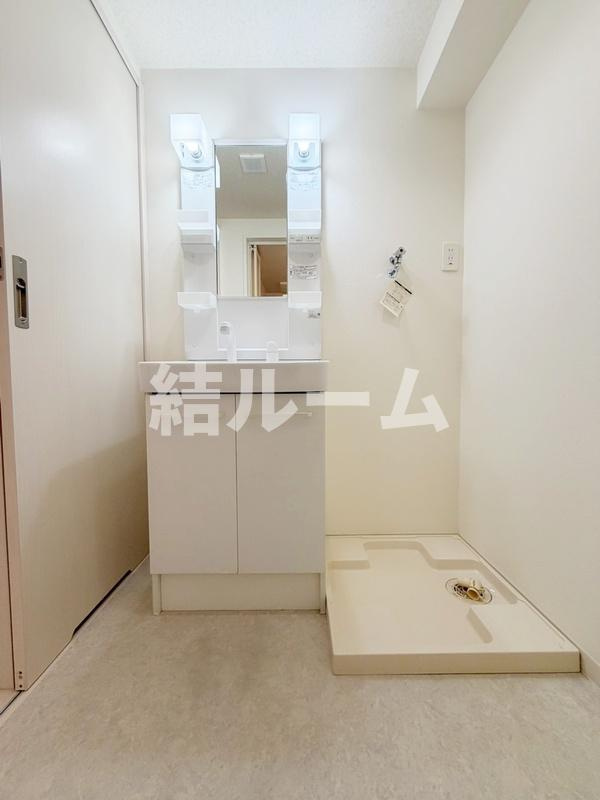 北区王子２丁目の賃貸マンションの洗面所