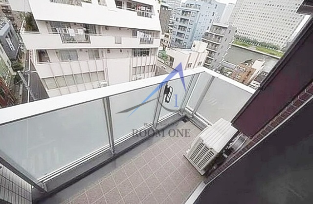 クレヴィスタ門前仲町グランのバルコニー|バルコニーです。