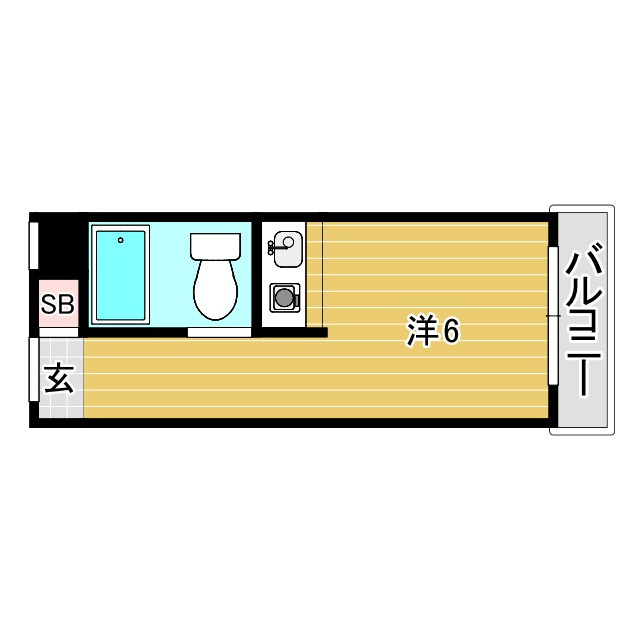 ダイドーメゾン甲子園口の間取り