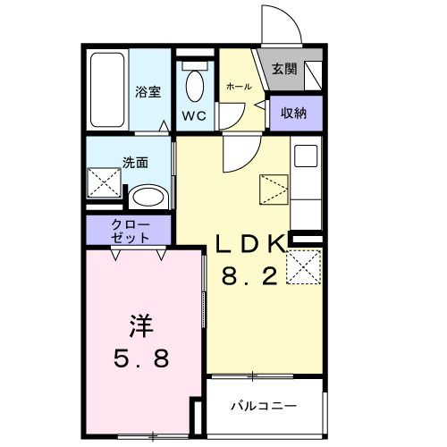 ヒカルサ西宮浜甲子園サウスの間取り