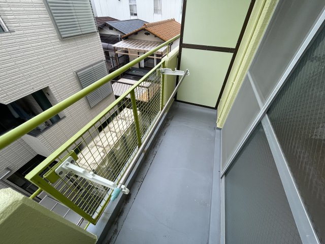 リバーサイドハイツ米田のバルコニー
