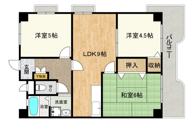 【間取り】 | 門戸パレス