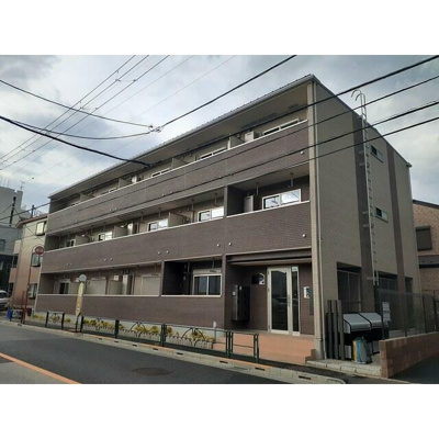 【外観】 | エクセルアヴェニュー | 鉄筋コンクリート造のがっちりとした建物。