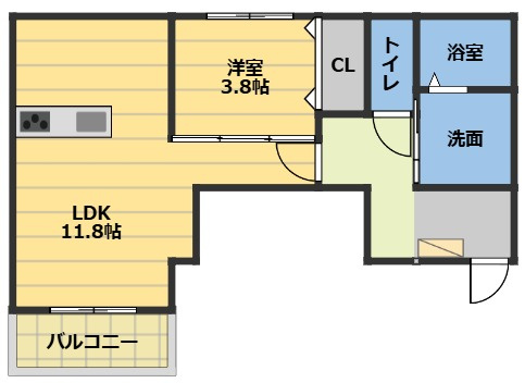 AKATSUKI RESIDENCE　久居野村の間取り