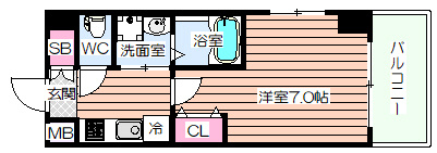 【間取り】 | ロジュマン花川