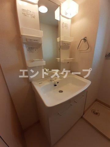 リヴェールＡの洗面所|高崎、前橋のお部屋探しはエンドスケープまで！お客様の理想お聞かせ下さい♪