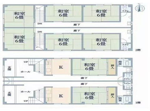 山王３丁目店舗の間取り