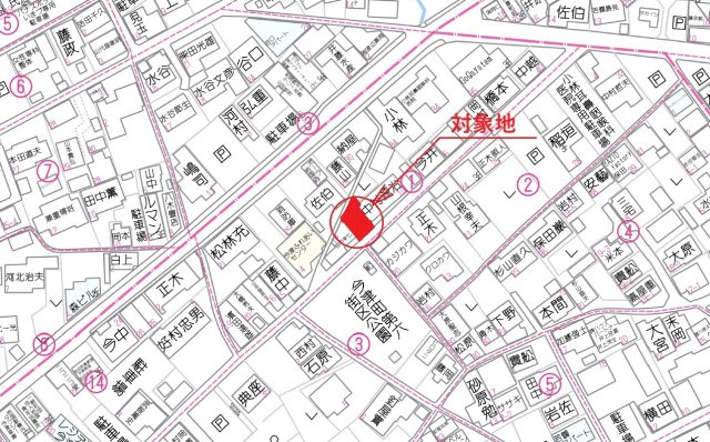 岩国市今津町中古住宅の地図