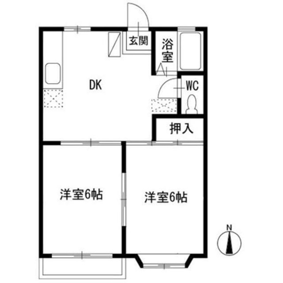 【間取り】 | クレールソシアA