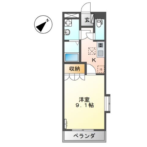 シエスタの間取り