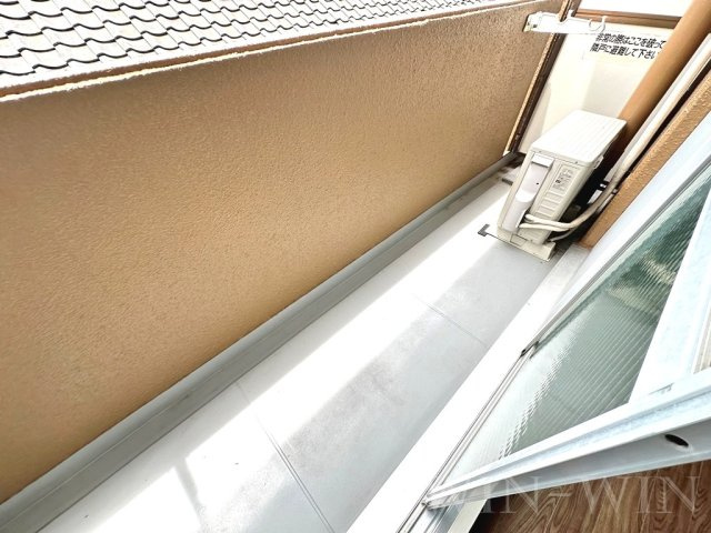中郷パレスのバルコニー|イメージ（同建物内別部屋の写真です）