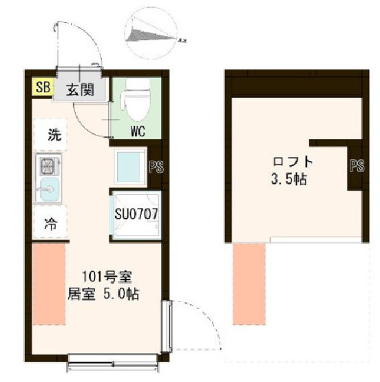 【間取り】 | ハーモニーテラス白鷺ケー