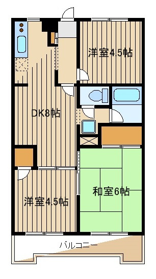 【間取り】 | サンワパレス