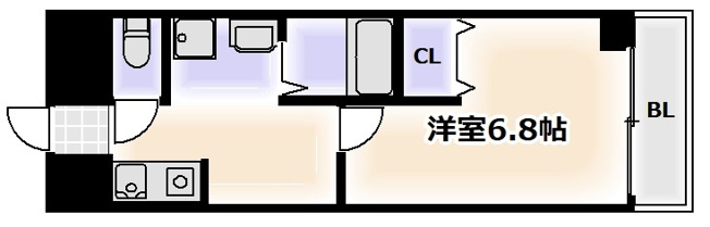 【間取り】 | サウスヒルズ難波Ⅲ番館