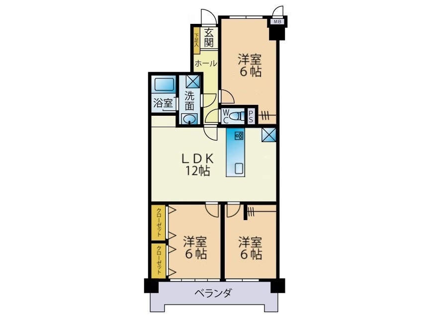 【間取り】の画像