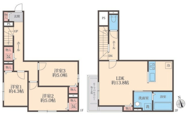 【間取り】 | BLOOM COURT