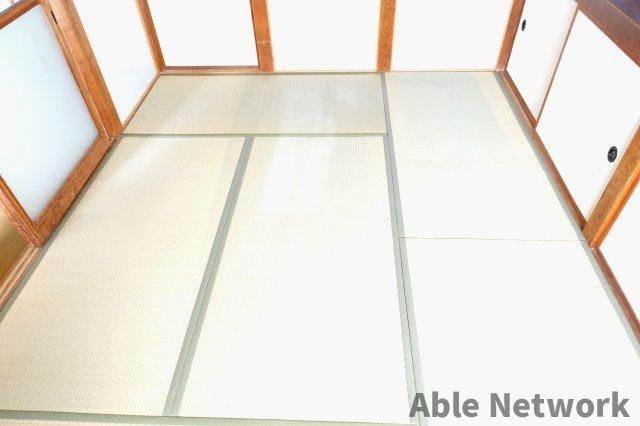神栖市横瀬貸家の和室|畳表替済みです。