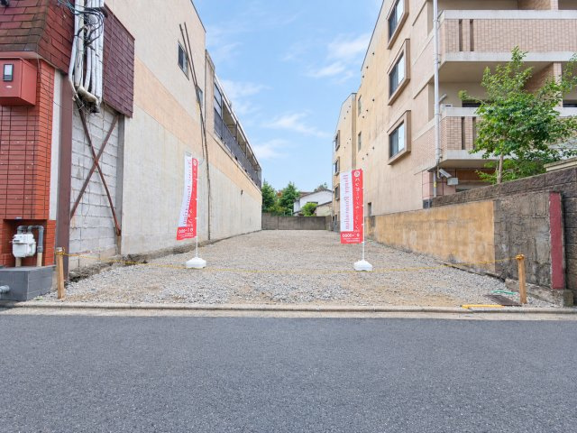 京都市伏見区深草西浦町4丁目建築条件無し土地の外観|敷地面積182.32㎡（約55.15坪）。整形地ですので、プランも入りやすくなっています。