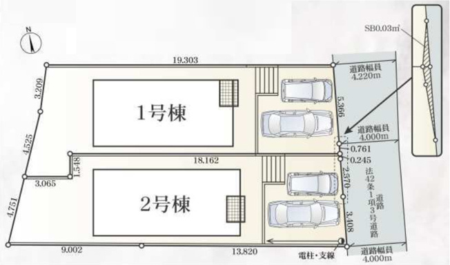 【区画図】 | 横浜市瀬谷区宮沢第26 新築戸建 全2棟