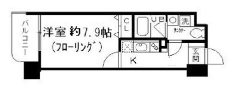 ファインクレスト赤羽の間取り|間取りです。