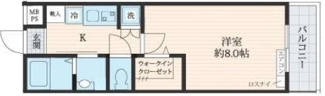【間取り】 | フォセット東日暮里 | 間取りです。