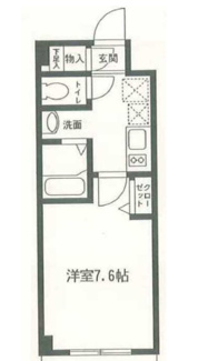 【間取り】 | １４１７御殿山 | 間取りです。