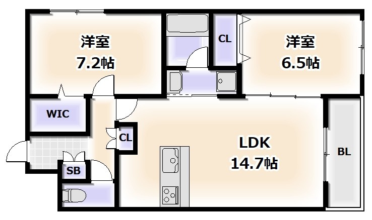 ブレスト我孫子町の間取り