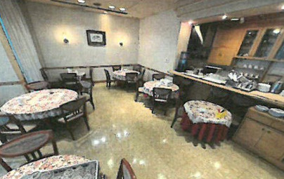 大阪市中央区瓦町２丁目の店舗一部の内装