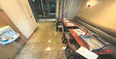 大阪市中央区瓦町２丁目の店舗一部の内装