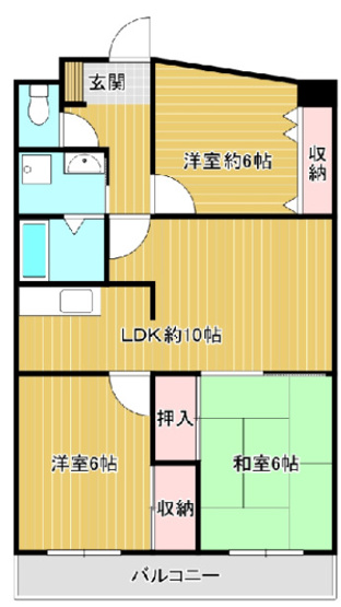 【間取り】 | ヴィラはぎわら